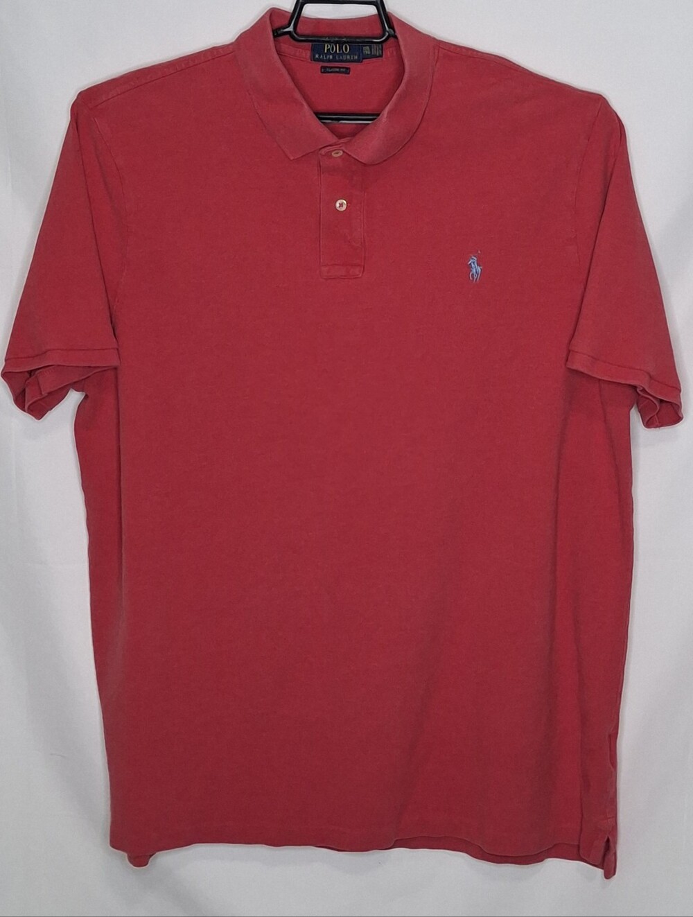 Polo by Ralph Lauren Red Classic Knit Polo Shirt XXL